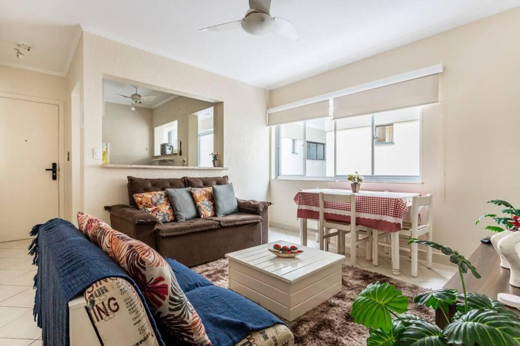 Apartamento Encantador No Guaruja, Praia Da Enseada - Apenas 600M Da Praia ! Extérieur photo