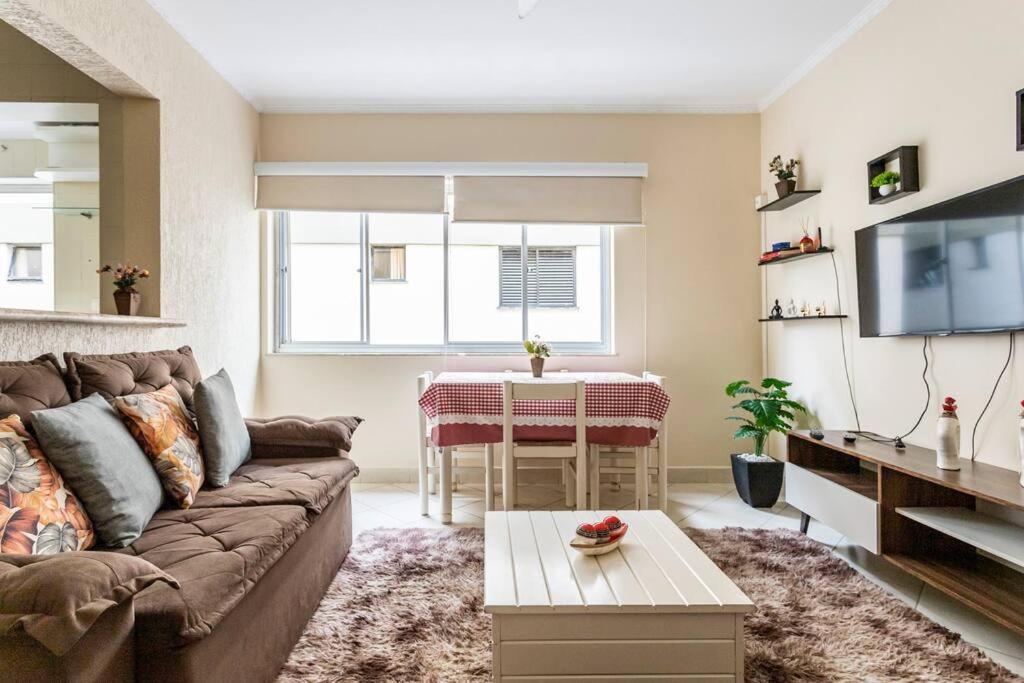 Apartamento Encantador No Guaruja, Praia Da Enseada - Apenas 600M Da Praia ! Extérieur photo